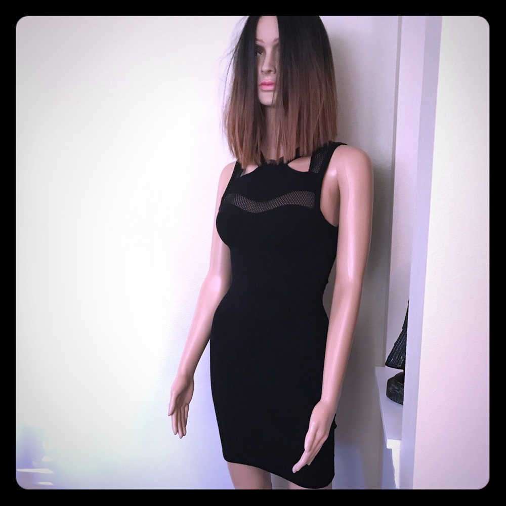 Black Bebe dress